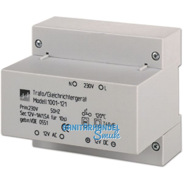 Trafo-Gleichrichter 1001-121 f. Elektro-T�r�ffner