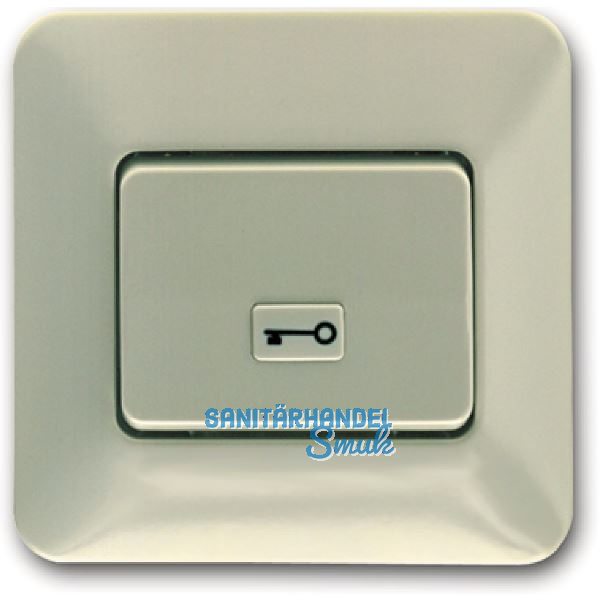 T�r�ffnertaster 1011 mit Schl�sselsymbol, Unterputz, Kunststoff wei�