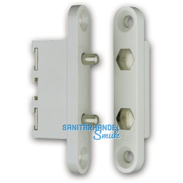 Strom�bertrager 10305, 2-polig, Kontaktstifte Messing verzinkt