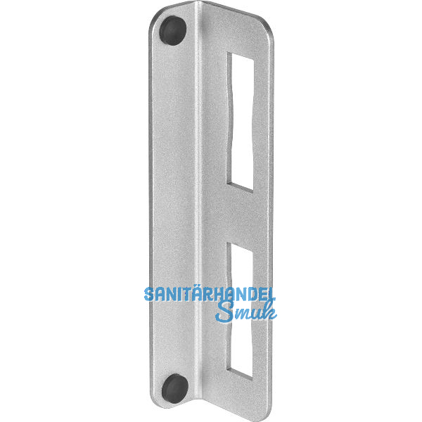 AMF Schlie�blech mit Anschlag 145W, 173x45x27 mm, Kastenst. 40mm, Stahl verzinkt