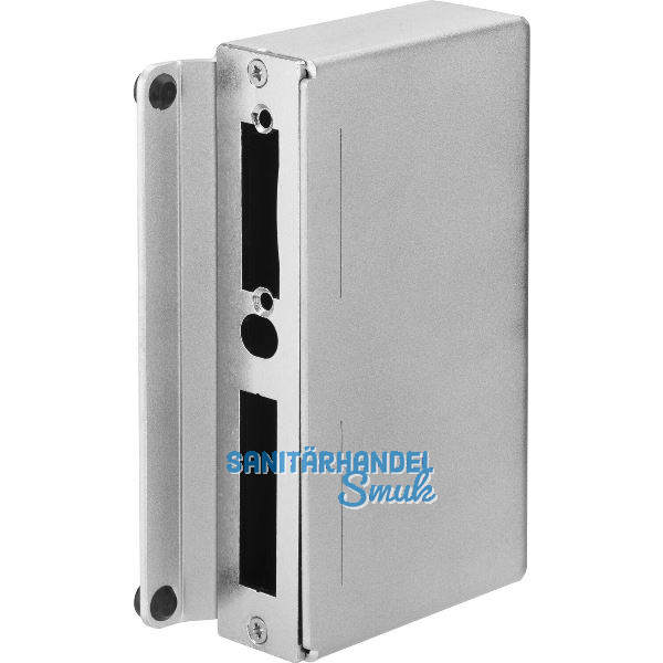 AMF Gegenkasten f�r E-�ffner 144ET f. Doppeltore,173 x 115 x 50 mm,Stahl blank