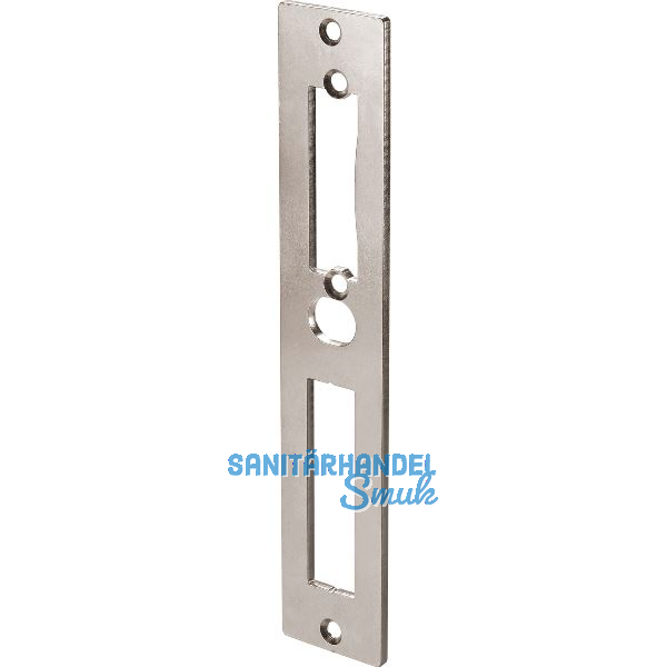 AMF Schlie�blech 147NI f�r Kastenst�rke 50 mm, 172 x 43 x 3 mm, Edelstahl