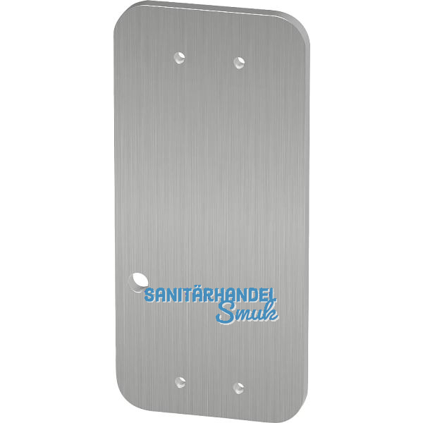 Montageplatte econ Exit 2010 f�r Brandschutzt�ren, Edelstahl