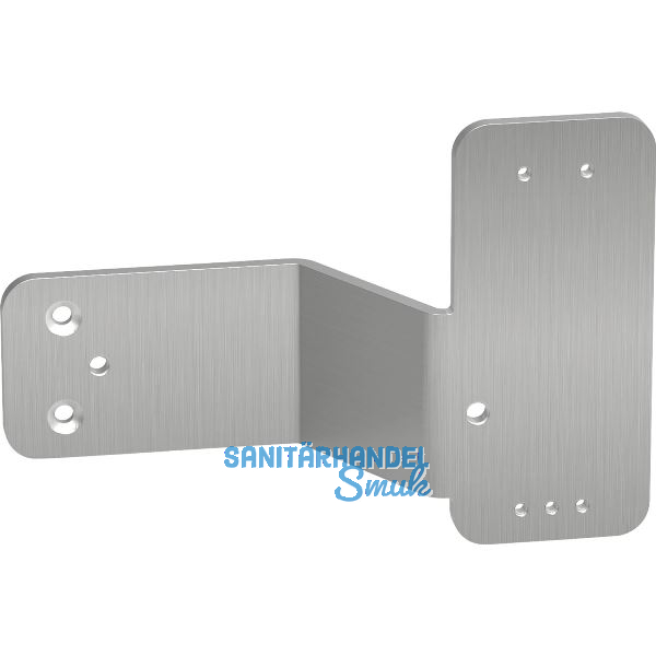 Montageplatte econ Exit 2010 f�r T�rw�chter an Stangengriffen, links, Edelstahl