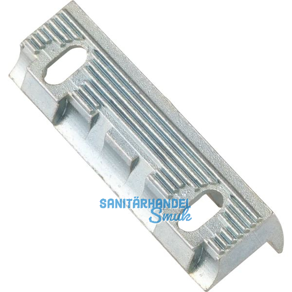 Aufschraubst�ck Serie 118 FaFix, 45 x 12,4 x 7,9 mm, Stahl verzinkt