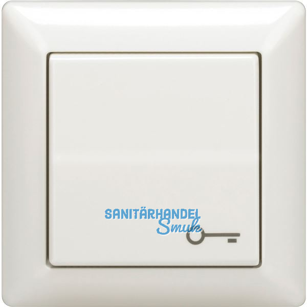 T�r�ffnertaster 1012 mit Schl�sselsymbol, Unterputz, Kunststoff wei�