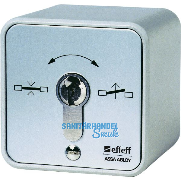 Schl�sselschalter 1140, Metallgeh�use, Aufputz