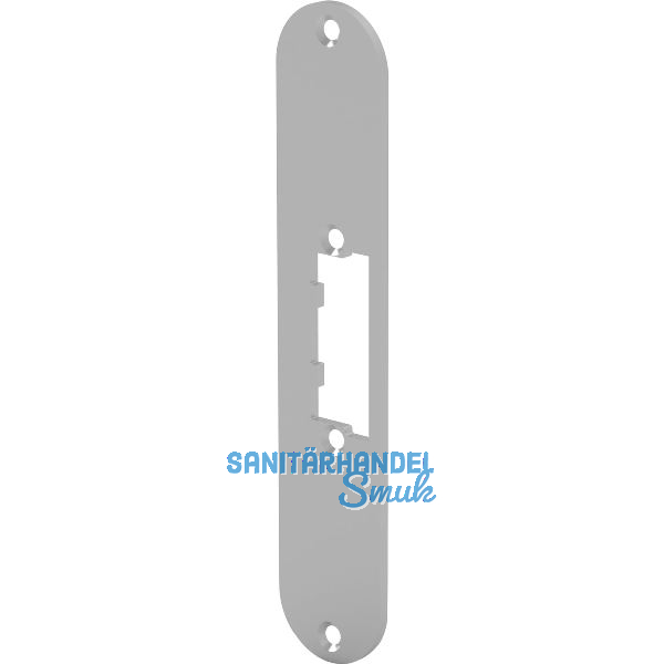 Schlie�blech f. T�r�ffner FGD m. Fallengleitdeckel,kurz rund,172x34x3, Edelstahl