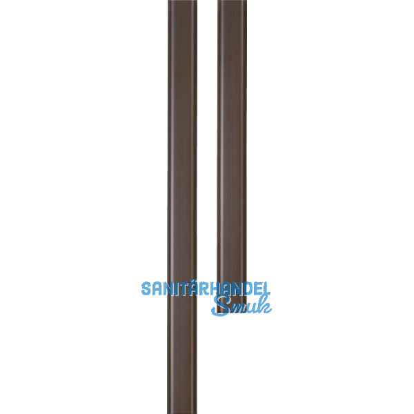 ABUS Riegelstangen-Set zu Fenster-Stangenschloss FOS550 braun L= 750 / 1180 mm