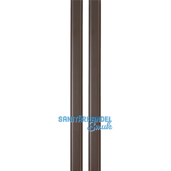 ABUS Riegelstangen-Set zu Fenster-Stangenschloss FOS550 braun L=1500 / 1500 mm