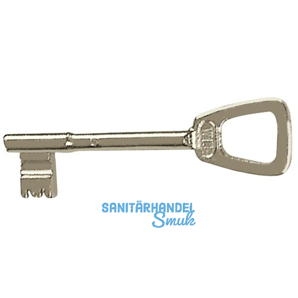 Keilbartschl�ssel EWG, Sperre 550, vernickelt