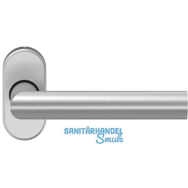 Dr�ckerlochteil D 310 - auf Rosette, VK: 9 mm, FS, Edelstahl matt