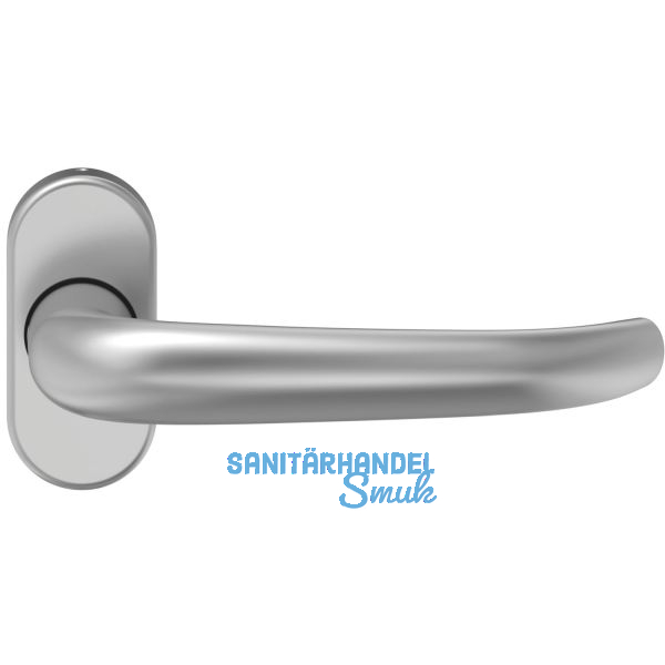 Dr�ckerlochteil D 410 - auf Rosette, VK: 9 mm, FS, Alu silber eloxiert