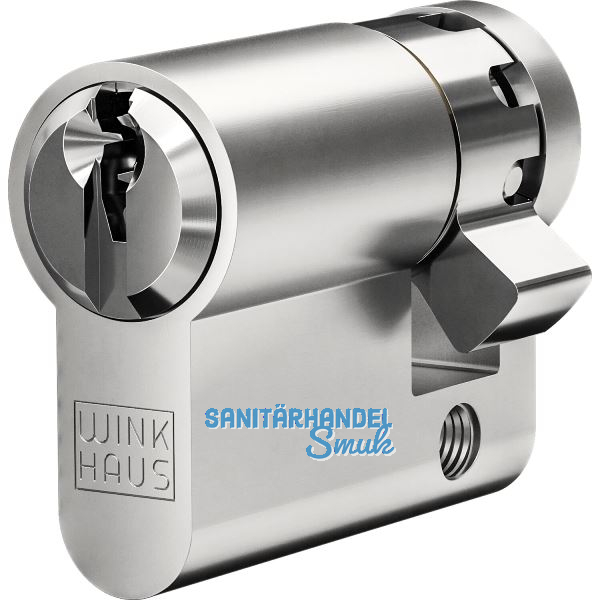 WINKHAUS Einbauhalbzylinder keyTec RPE 55 mm verschiedensperrend