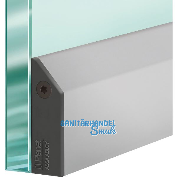 PLANET T�rdichter KG-S schmal FH+RD,1084x11,5x38mm,einseitig Alu natur