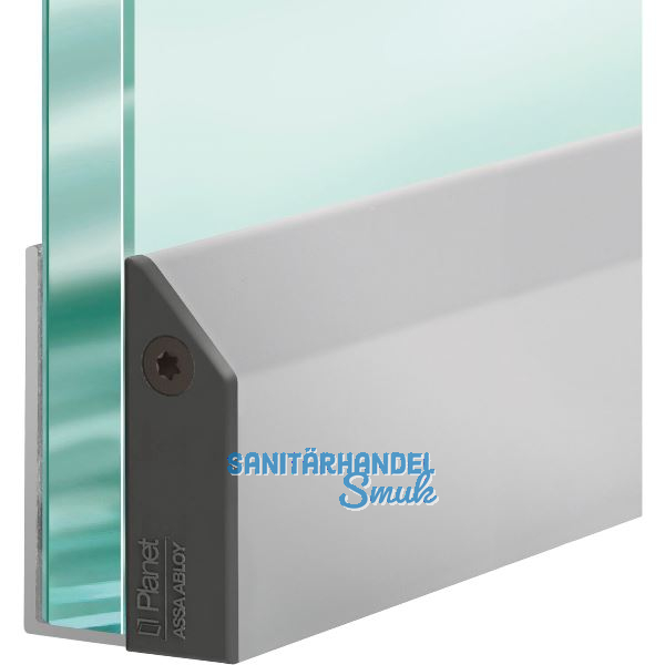 PLANET T�rdichter KG-A10 schmal FH+RD,834mm,einseitig,Alu Edelstahl elox.(INOX)