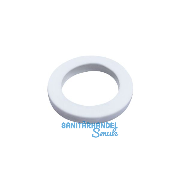 Kennring rund, f�r Zylinderschl�ssel � 24 mm, Kunststoff wei�