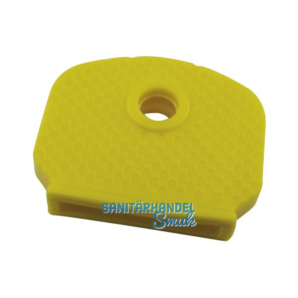 Kennkappe f�r Zylinderschl�ssel Kunststoff gelb