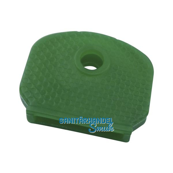 Kennkappe f�r Zylinderschl�ssel Kunststoff dunkelgr�n