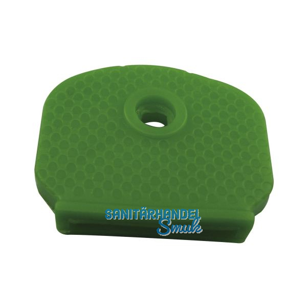Kennkappe f�r Zylinderschl�ssel Kunststoff hellgr�n