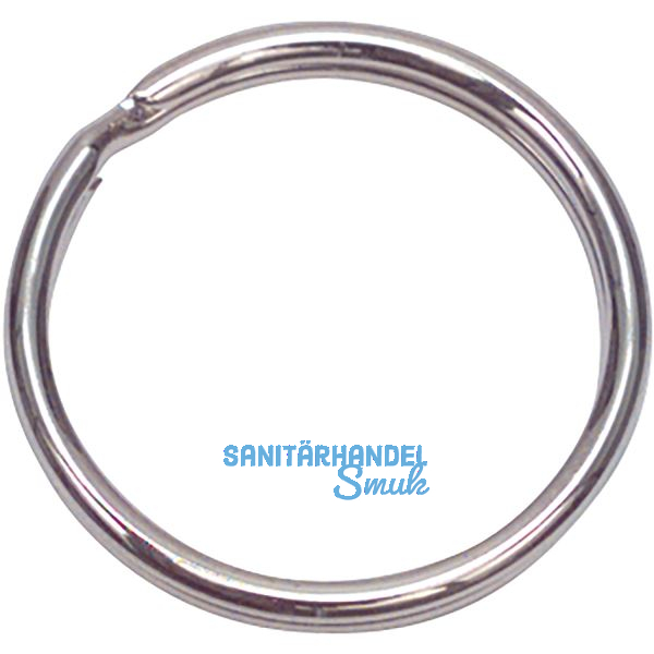 Schl�sselring - � 30 mm, Stahl vernickelt