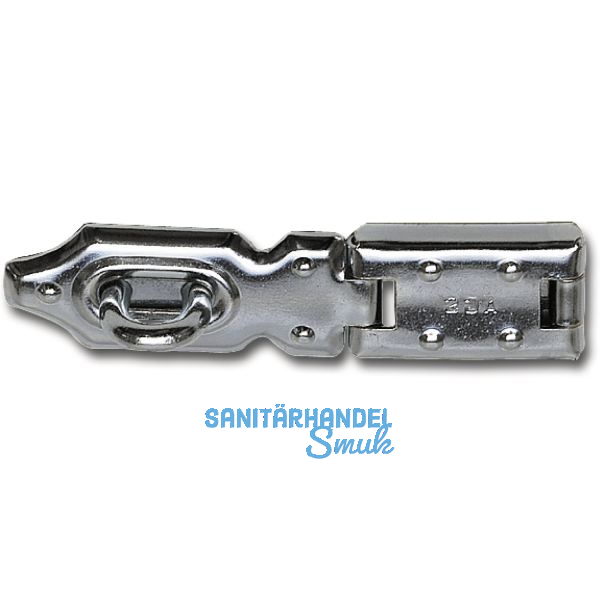 Anlegarbe verdeckt, 140 mm, Stahl verzinkt