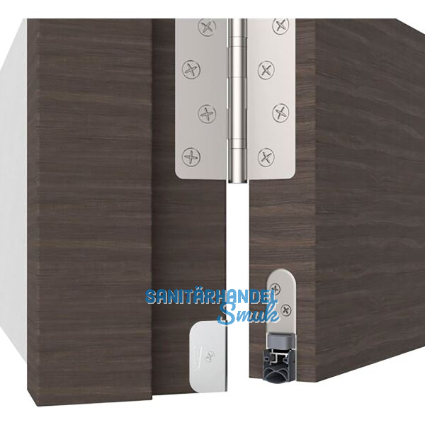 ATHMER T�rdichter Schall-Ex� Ultra WS, 1122x19,7x30mm,beidseitig,silber eloxiert