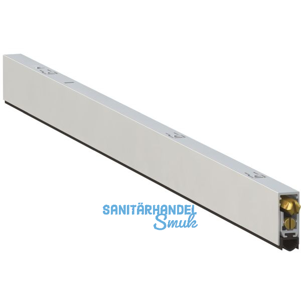 T�rdichter T017, einseitig, Aluminium natur, L�nge 586 mm