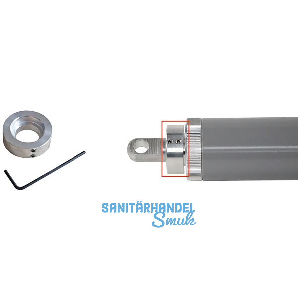 Verstellsicherung f�r T�rschlie�er DIREKT II 150, Aluminium