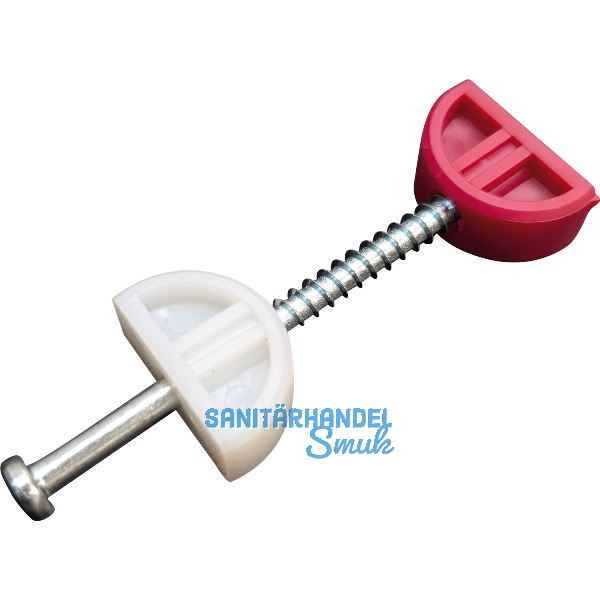 RITTINGHAUS Universalverbinder, Schraube 4,2 x 55 mm, Kunststoff rot und wei�