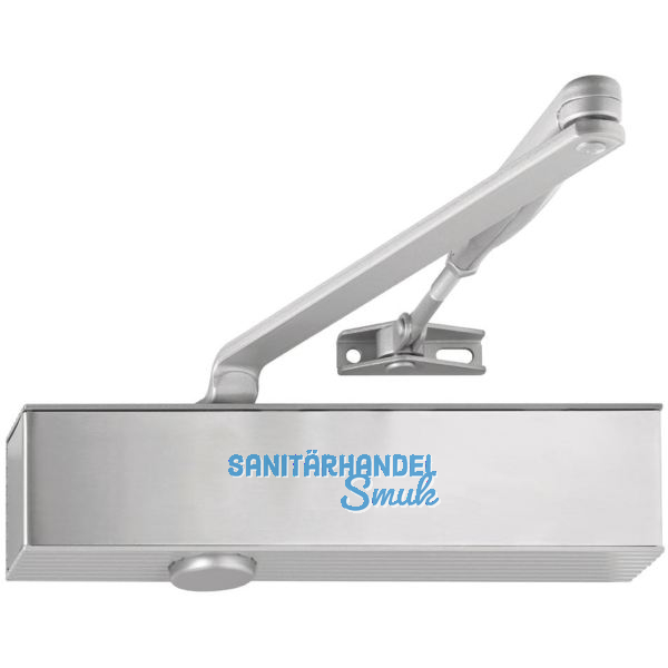 ECO T�rschlie�er TS 20, EN 2/3/5, Gest�nge, silber RAL 9006