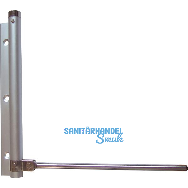 Stangent�rschlie�er, Hebell�nge 175 mm, f�r T�ren bis 40 kg, Alu silber eloxiert