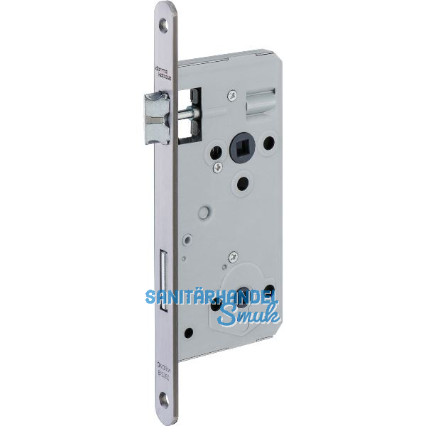 DORMAKABA Einstemmschloss 127 WC, DM 61, rund, 250 x 18 x 4 mm, Edelstahl