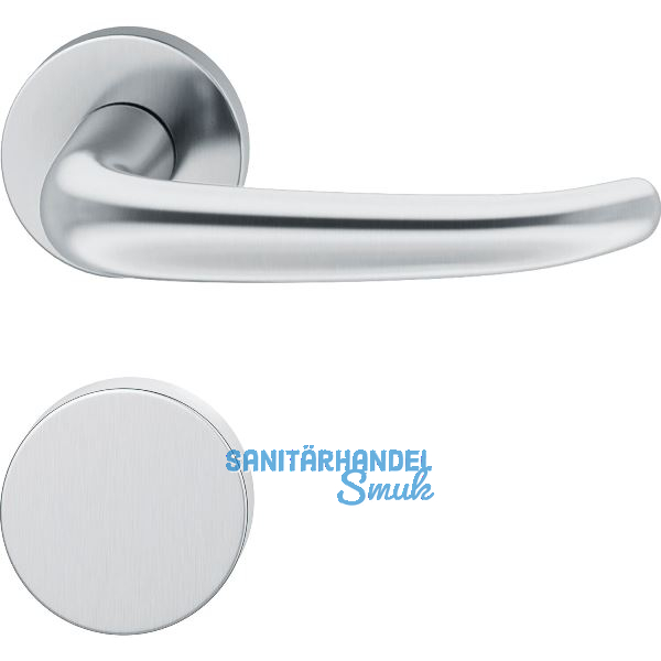 FSB Feuerschutz Standfl�gelgarnitur 79 1053 AGL DIN BL, Edelstahl matt