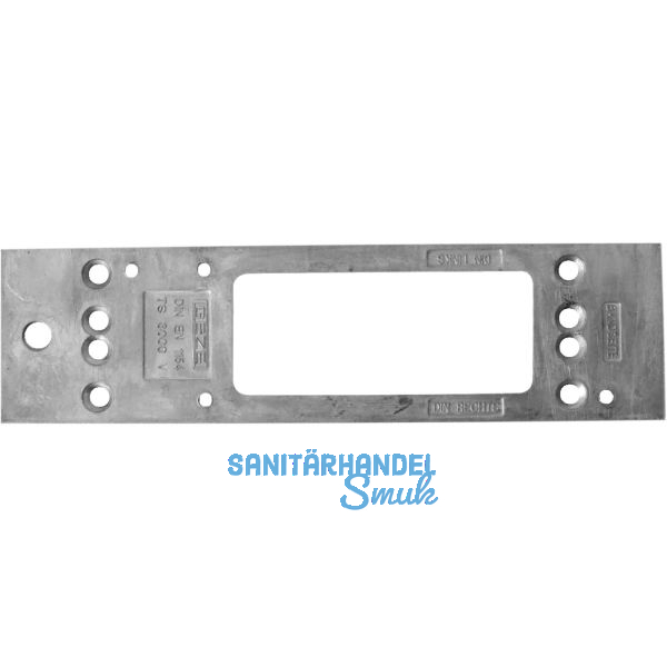 GEZE Montageplatte f�r TS 3000 V, silber
