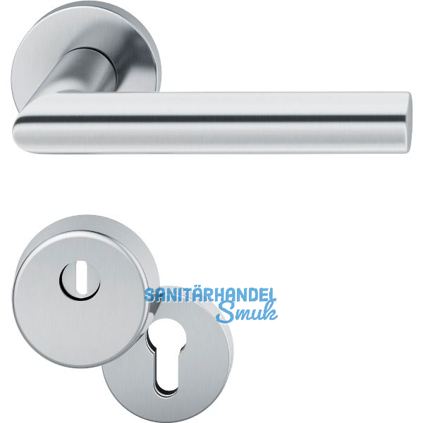 FSB Haust�rdr�ckergarnitur 12 1076 mit Kernziehschutz, Edelstahl matt