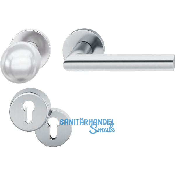 FSB Haust�rwechselgarnitur 12 1076, Edelstahl matt