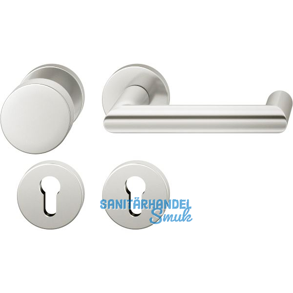 FSB Feuerschutz Wechselgarnitur 79 1016 AGL DIN PZ, rechts, silber eloxiert