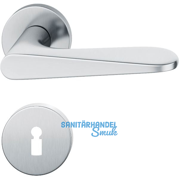 FSB Dr�ckergarnitur 12 1144 ASL auf Rosette BB, Edelstahl matt