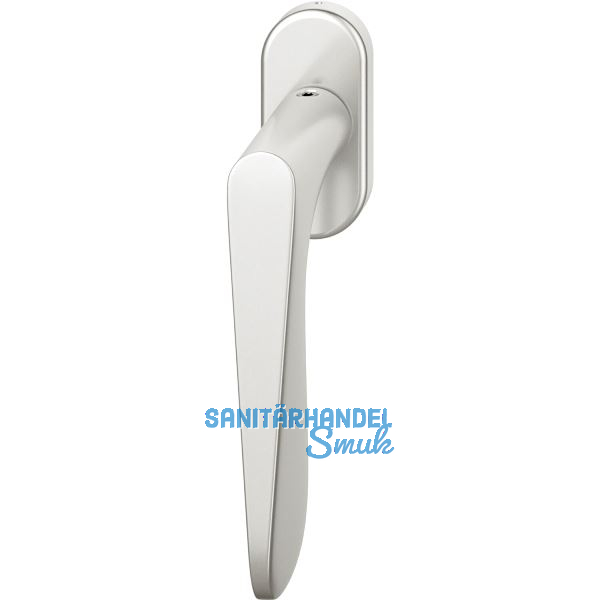 FSB Fenstergriff 34 1144 ovale Rosette, Aluminium silber eloxiert