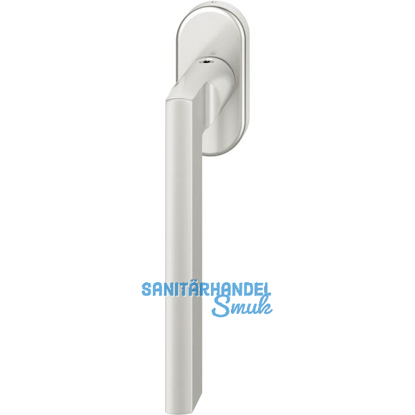 FSB Fenstergriff 34 1035 ovale Rosette, Aluminium silber eloxiert