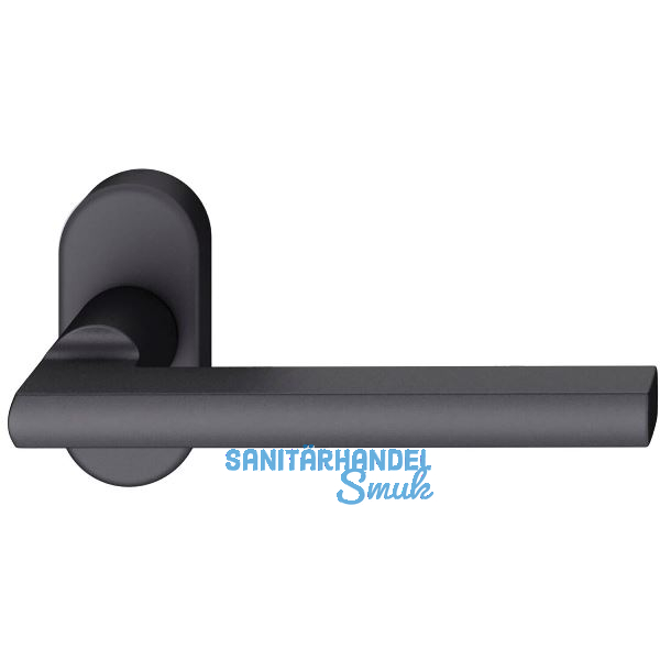 FSB Rahment�rdr�cker 09 1035 Hochhaltefeder B ovale Rosette Aluminium schwarz