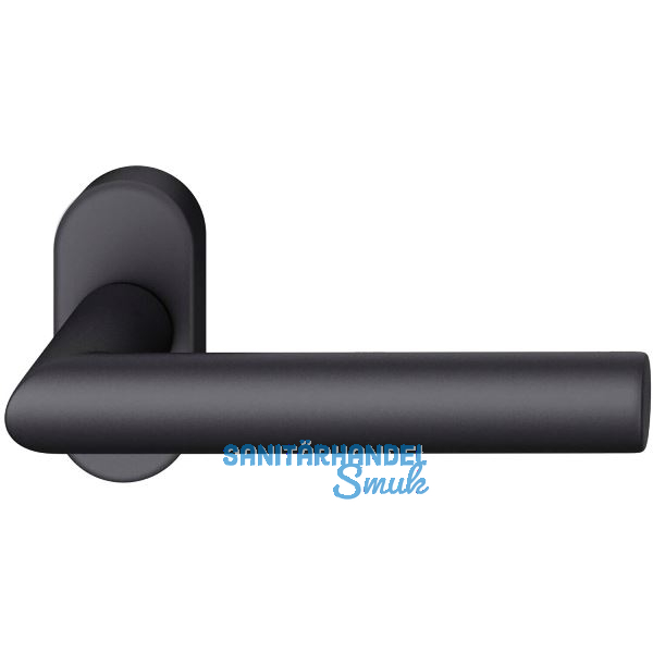 FSB FH-Rahment�rdr�cker 09 1076 Hochhaltefeder B ovale Rosette Aluminium schwarz