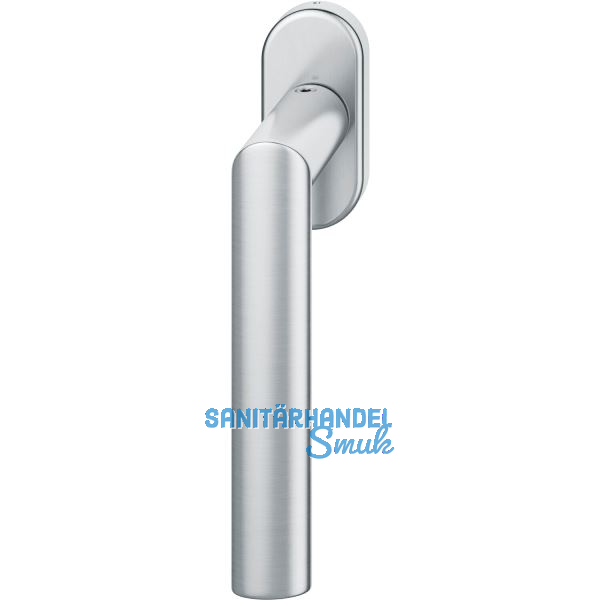 FSB Fenstergriff 34 1108 ovale Rosette, Edelstahl matt