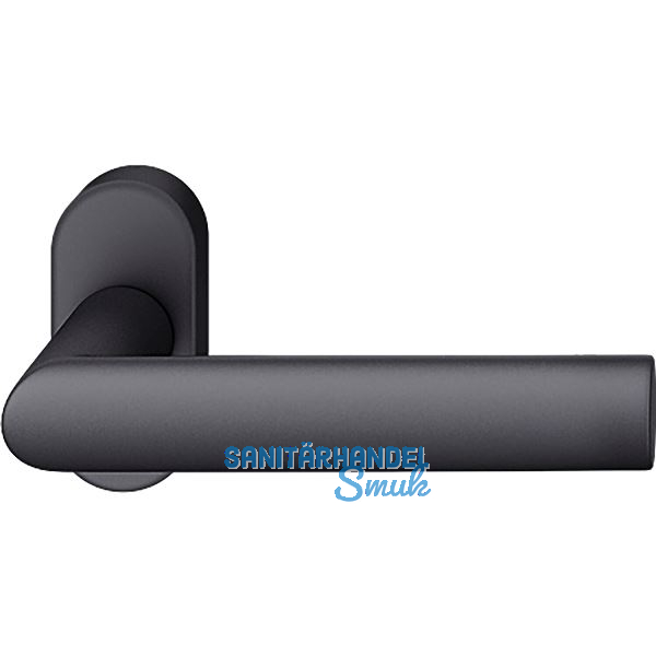 FSB Rahment�rdr�cker 09 1108 Hochhaltefeder B ovale Rosette Aluminium schwarz