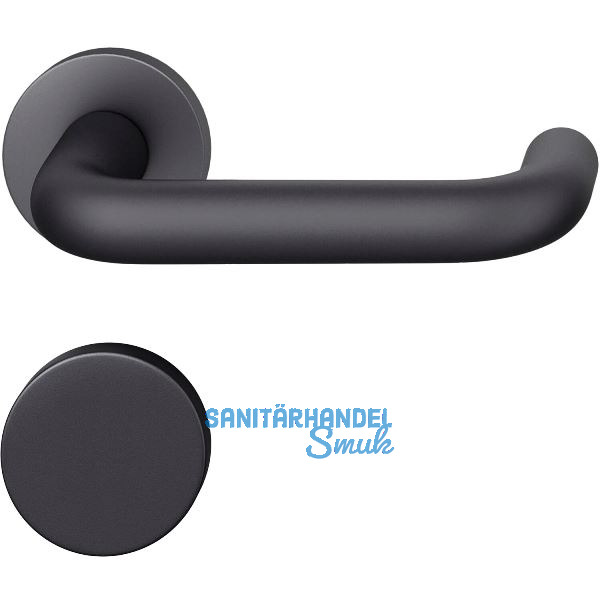 FSB Feuerschutz Standfl�gelgarnitur 79 1070 AGL DIN BL, schwarz matt