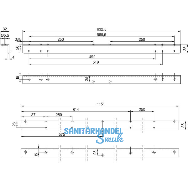 DORMAKABA Sturzfutterwinkel GSR-BG XEA