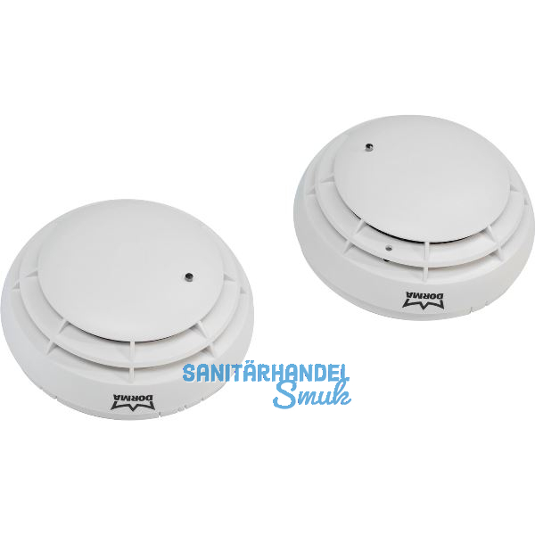 DORMAKABA Rauchmelder RM-N, RAL 9016 (2 St�ck)