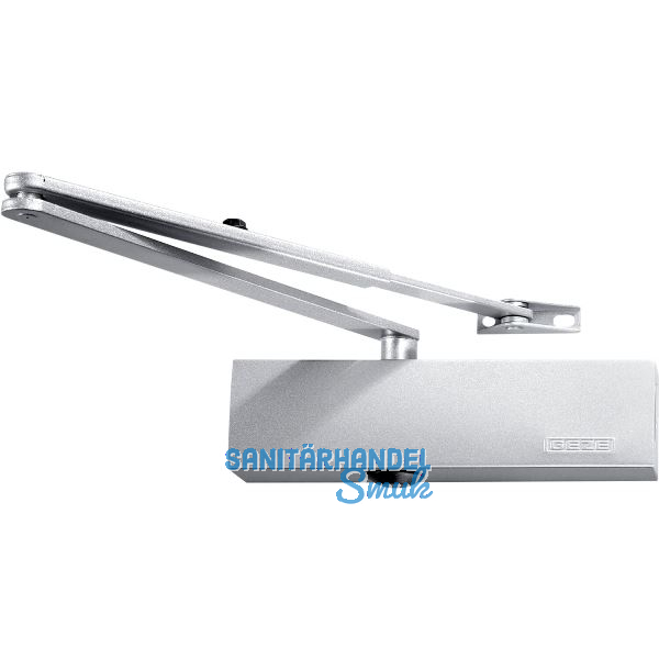 GEZE T�rschlie�er TS 2000 NV, EN 2-4, Gest�nge ohne Feststellung, silber