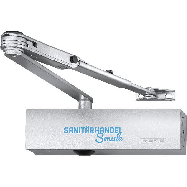 GEZE T�rschlie�er TS 2000 NV, EN 2-4, Gest�nge mit Feststellung, silber